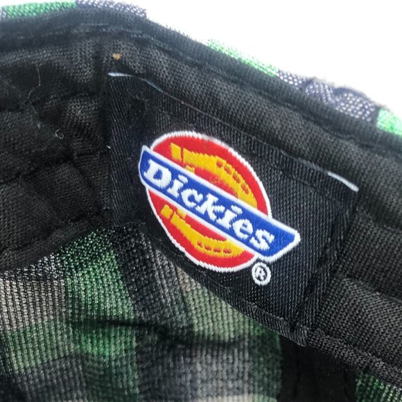 Dickies Embroidered Flat Brim Hat Fitted Cap Kid's Size - Picture 7 of 8